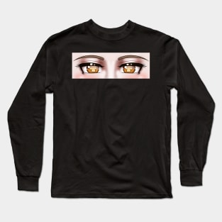 Mushroom-chan Eyes Long Sleeve T-Shirt